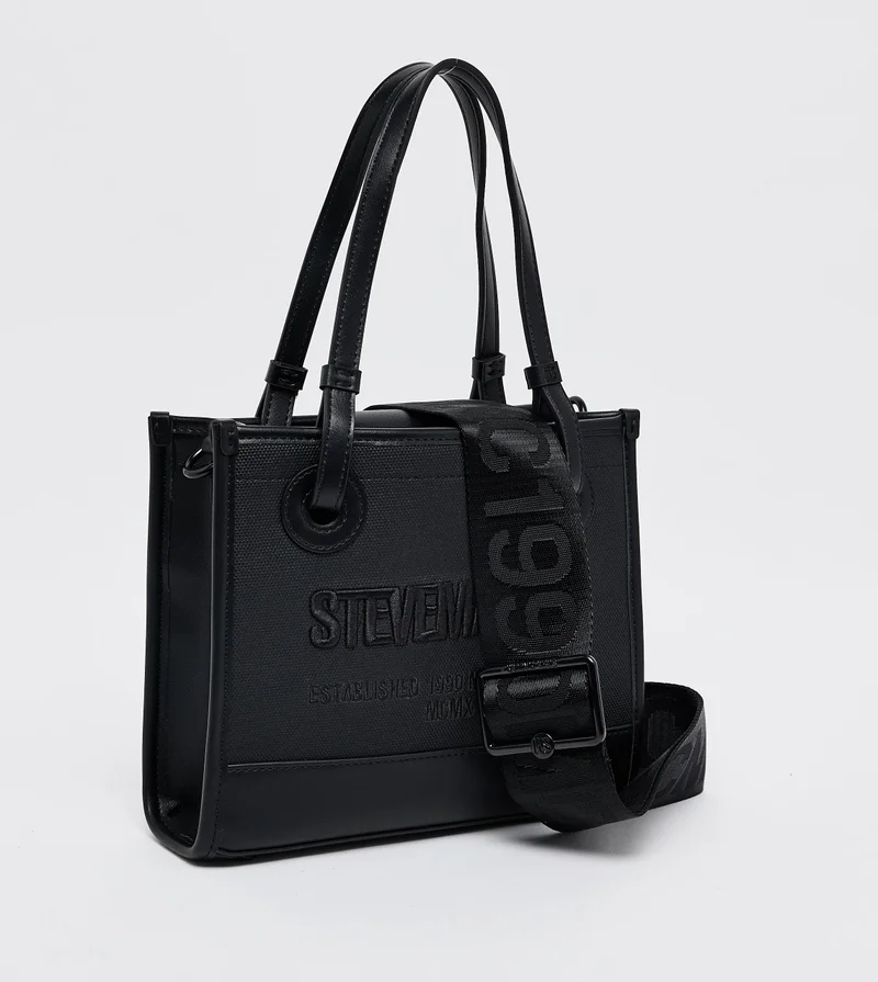 Steve madden everyday women's black tote bag
